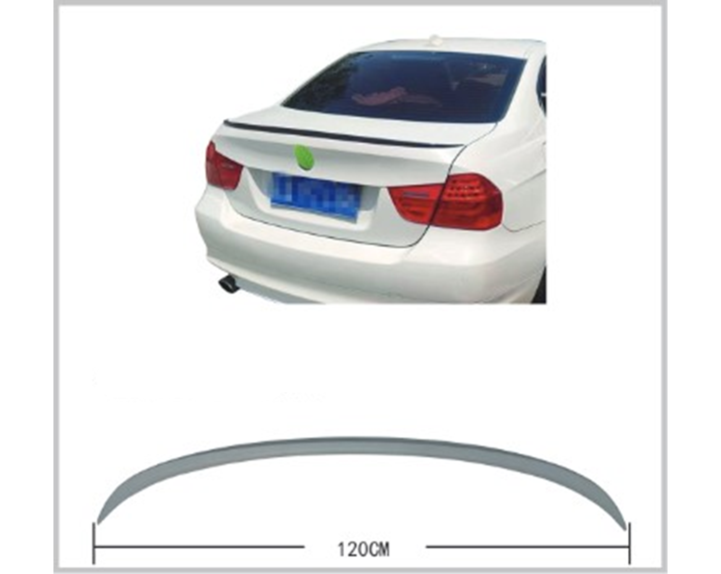 BMW 3 Serisi E90 2004-2012 Bagaj Spoyleri -///M3- | WENDER BA51628037779