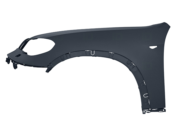 BMW X5 E70 2009-2013 Çamurluk Ön Sol Delikli F.Yıkamasız Plastik | WENDER BA51657222991