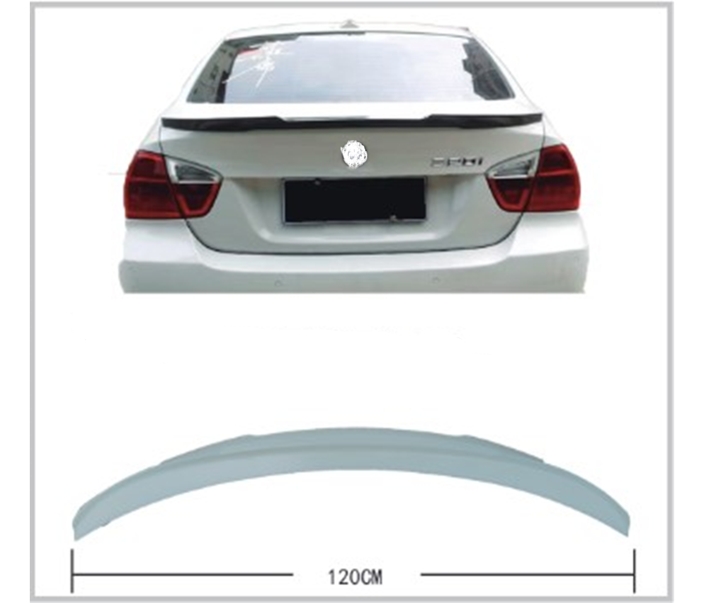 BMW 3 Serisi E90 2004-2012 Bagaj Spoyleri -///M4-STYLE- | WENDER BA51710398830