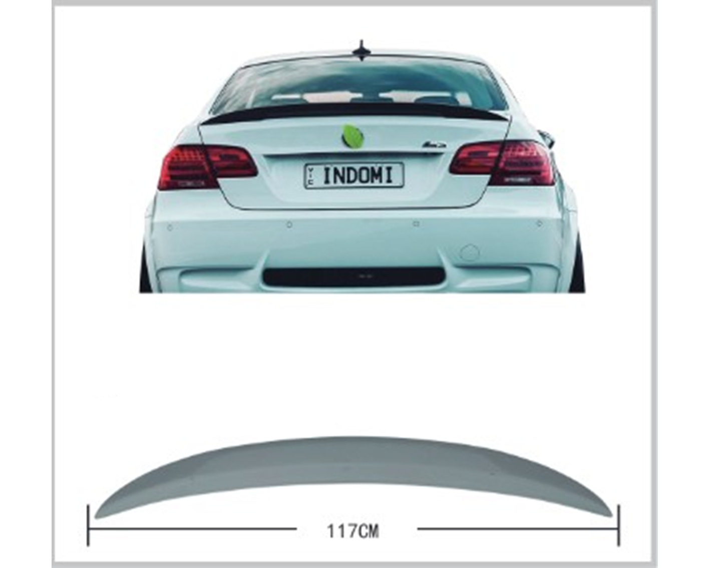 BMW 3 Serisi E92 2005-2013 Bagaj Spoyleri -///M-Performance- | WENDER BA51710443130