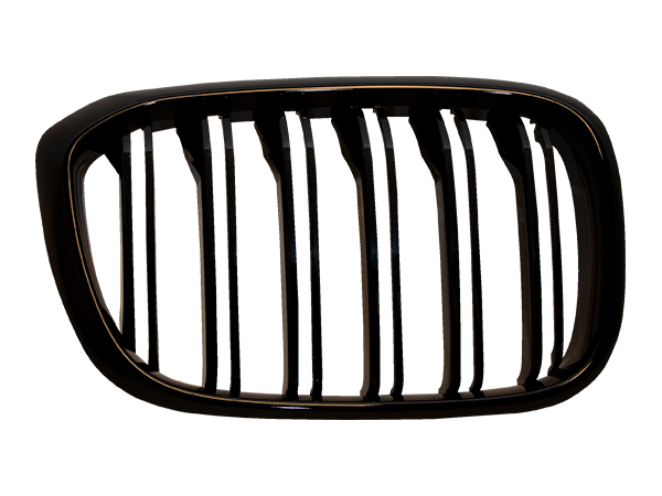 BMW X3 Series G01 2018-20 Grille Right Piano-Black, Dual Trim | WENDER BA51712462818