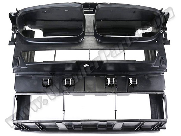 BMW X4 Serisi F26 Panel Hava Kanalı Ön; (Fan Maskesi) | WENDER BA51747210476
