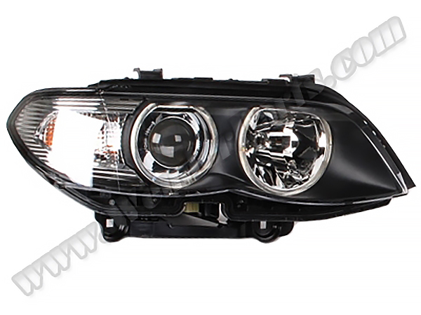 BMW X5 Serisi E53 2000-2006 Komple Far Sağ (Bi-Xenon) Beyaz Sinyal | WENDER BA63117166804