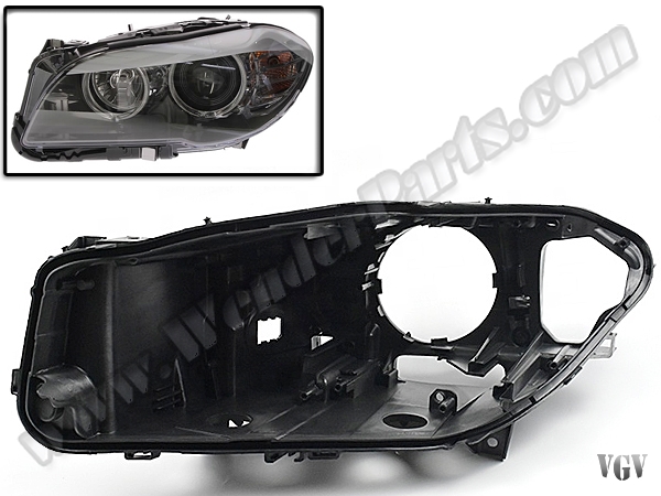 BMW 5 Serisi F10 2009-2016 Far Kasası Sol (Halojen) 2010-13 | WENDER BA63117203239P2