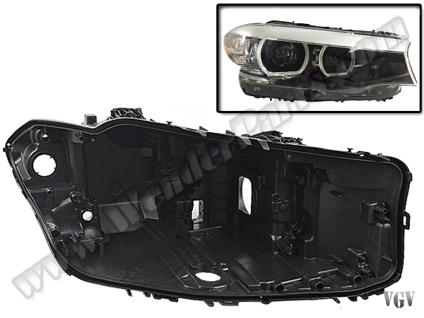 BMW 5 Series G30 2016-2018 Headlight Case Right (LED) 2017-20 | WENDER BA63117214952P2