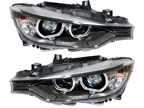 BMW 3 Serisi F30 2012-2018 Komple Far [DONUSUM: Halojen => Xenon] Tak-Çalıştır | WENDER BA63117314533