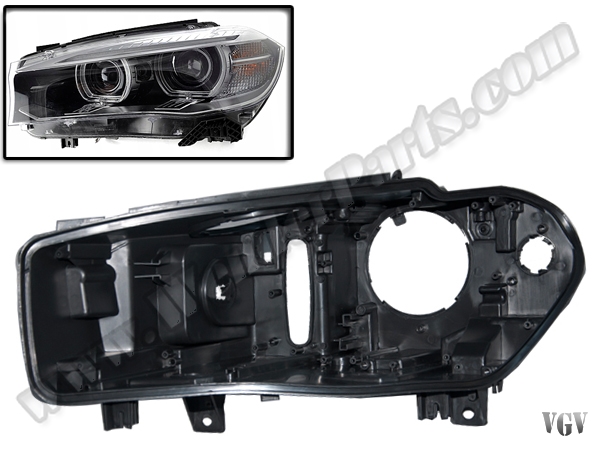 BMW X6 Serisi F16 2014- Far Kasası Sol (Bi-Xenon) 2014-18 | WENDER BA63117317101P2