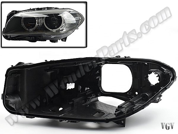 BMW 5 Serisi F10 2009-2016 Far Kasası Sol (Bi-Xenon) | WENDER BA63117343911P2