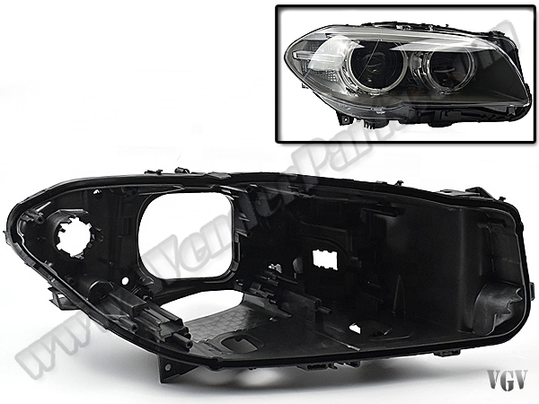 BMW 5 Serisi F10 2009-2016 Far Kasası Sağ (Bi-Xenon) | WENDER BA63117343912P2