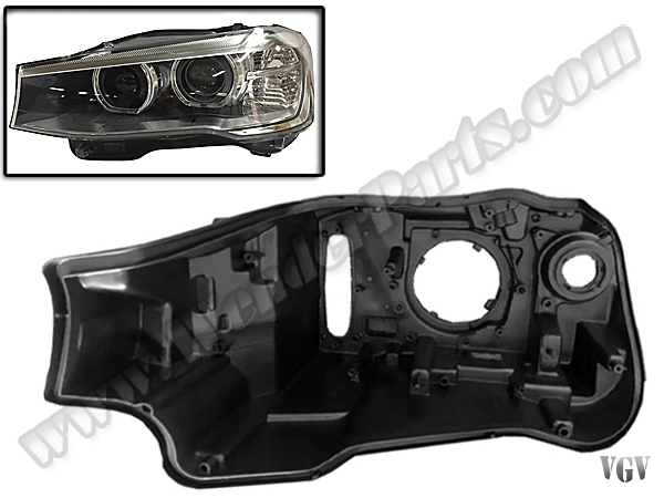 BMW X4 Serisi F26 2013-2018 Far Kasası Sol (Bi-Xenon) 2014-17 | WENDER BA63117401131P2