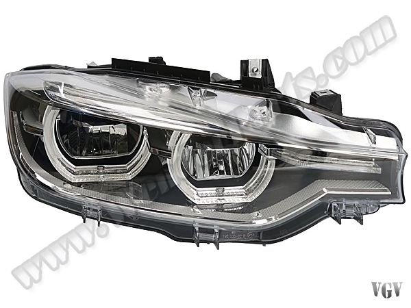 BMW 3 Serisi F30 2012-2018 Komple Far Sağ (LED Farlı) | WENDER BA63117419634