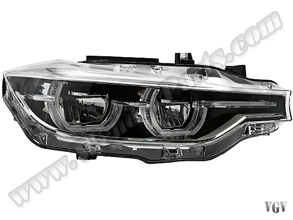 BMW 3 Serisi F30 2012-2018 Komple Far Sağ (LED Farlı) | WENDER BA63118492474