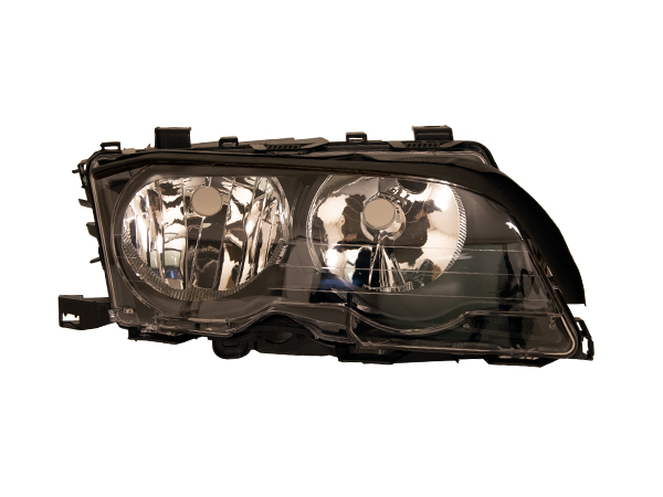 BMW 3 Serisi E46 Makyajsız 1999-2001 Komple Far Sağ (Siyah) | WENDER BA63126904276