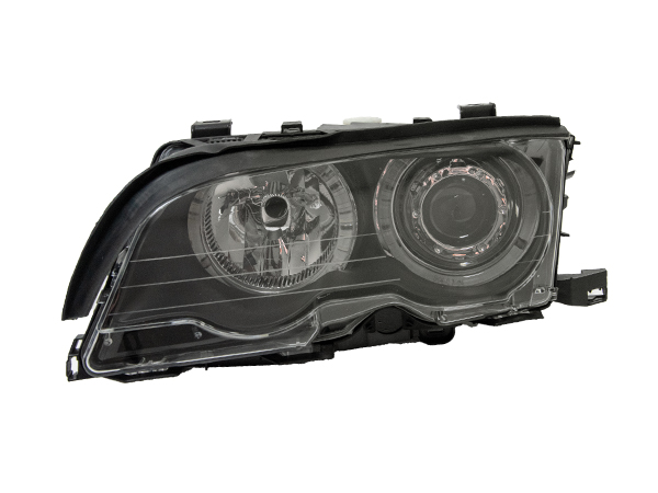 BMW 3 Serisi E46 Makyajsız 1999-2001 Komple Far Sol (Xenon) Siyah | WENDER BA63126904293