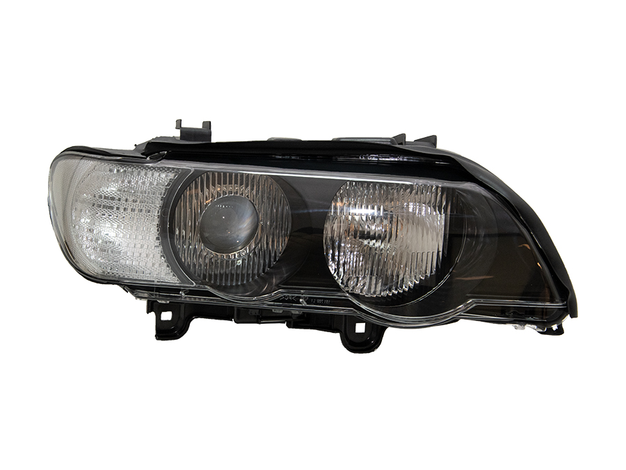 BMW X5 Serisi E53 2000-2006 Komple Far Sağ (Xenon) Beyaz Sinyal 2000-03 | WENDER BA63126930236