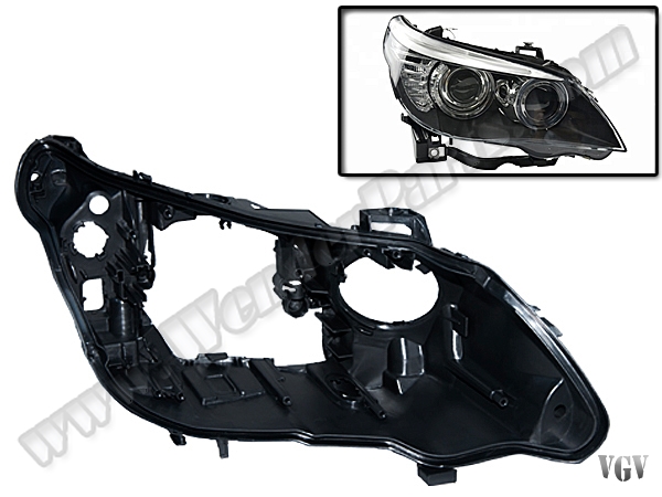 BMW 5 Serisi E60 2001-2010 Far Kasası Sağ (Bi-Xenon) | WENDER BA63127177752P2