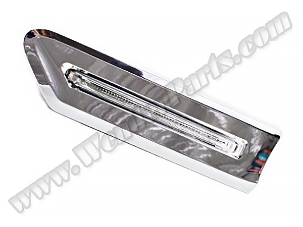 BMW 7 Serisi F01 2009-2015 Çamurluk Sinyali Sol (Beyaz) Krom Çerçeveli 2008-12 | WENDER BA63137203371