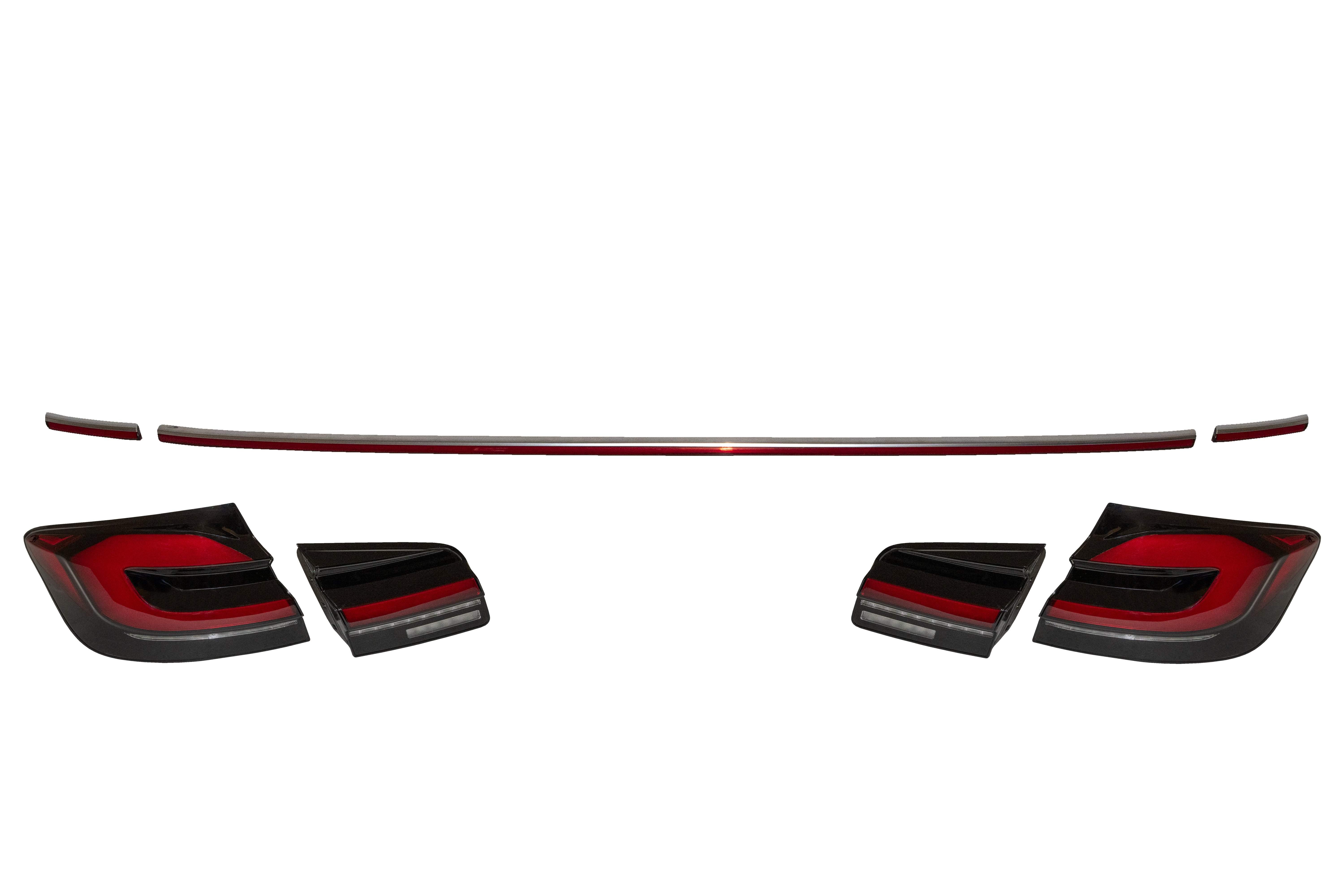 BMW 5 Serisi F10 2009-2016 Komple Stop (7 parça) [DONUSUM => G30-LCI] | WENDER BA63217203236