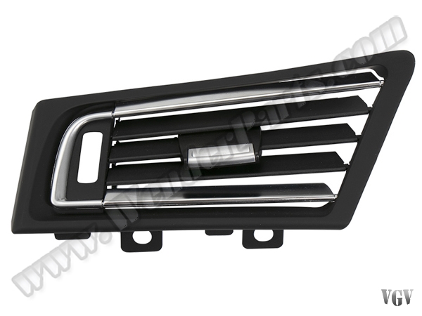 BMW 7 Serisi F01 LCI Klima/Kalorifer Izgarası Ön Sol Nikelajlı Siyah | WENDER BA64229115857