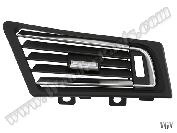 BMW 7 Serisi F01 LCI Klima/Kalorifer Izgarası Ön Sağ Nikelajlı Siyah | WENDER BA64229115858