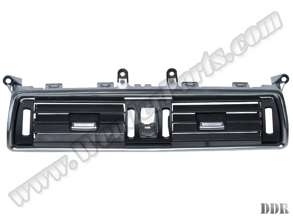 BMW F07+LCI Klima/Kalorifer Izgarası Ön Orta Nikelajlı Siyah | WENDER BA64229142590