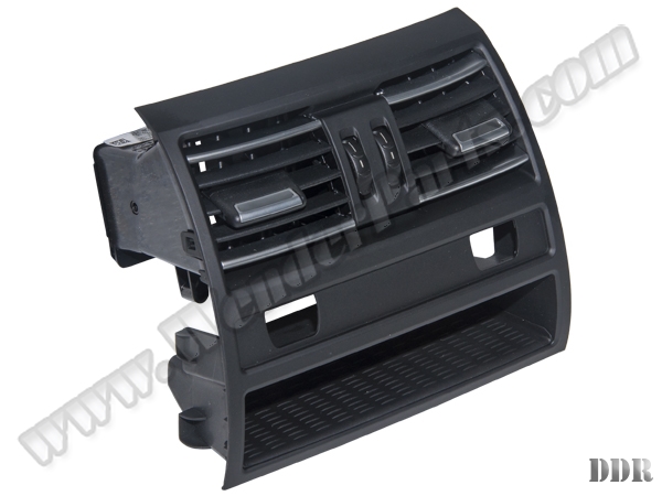 BMW 5 Serisi F10 LCI Klima/Kalorifer Izgarası Arka (Komple) Nikelajlı Siyah Isıtmalı Arka Koltuk | WENDER BA64229158312C
