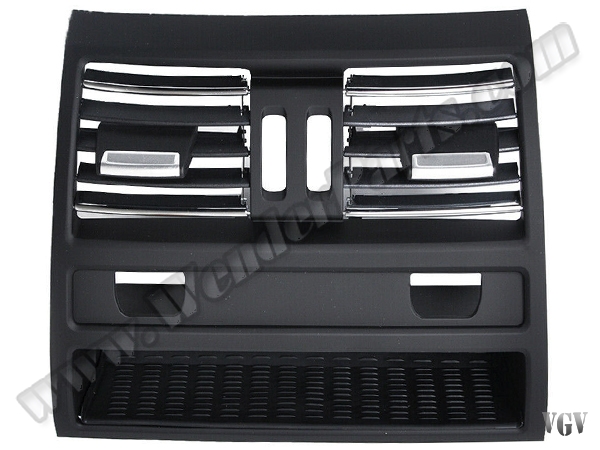 BMW 5 Serisi F10 LCI Klima/Kalorifer Izgarası Arka Nikelajlı Siyah Isıtmalı Arka Koltuk | WENDER BA64229158312R1