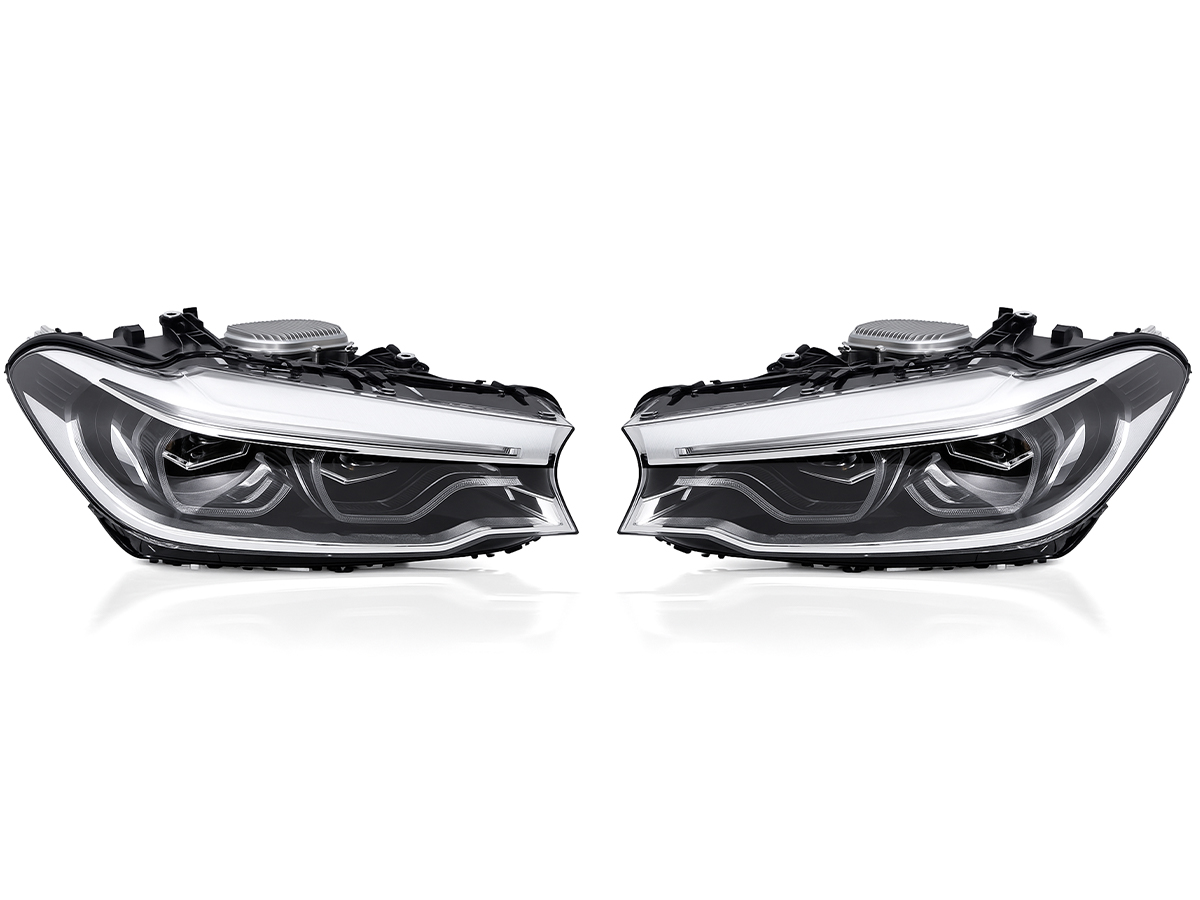 BMW 5 Serisi G30 2016-2018 Komple Far (Adaptif Far Sistemli (AHL)-Full LED Farlı) Tak-Çalıştır | WENDER BA7214955/956