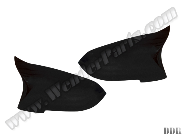 BMW 5 Serisi F10 Ayna Kapağı Set Piano-Siyah | WENDER BA7308683/684M3