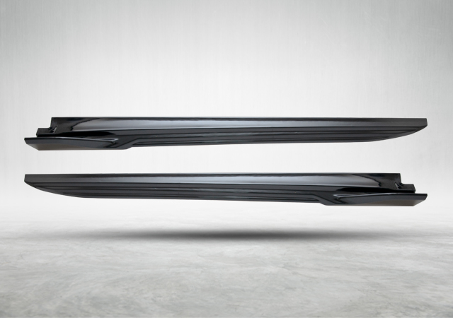 BMW X5 F15 2014-2018 Marşpiye Splitteri Set Piano-Siyah | WENDER BA7428491/492