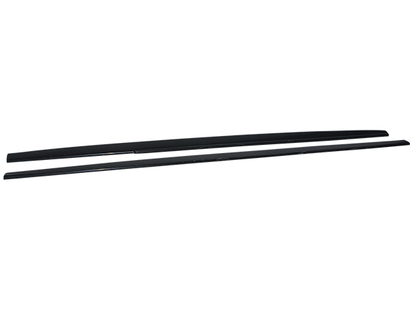 BMW 5 Serisi F10 LCI 2010-2016 Marşpiye Splitteri Marşpiye Kaplama Plastiği Set Piano-Siyah (OEM/Plastik) | WENDER BA8048687/688