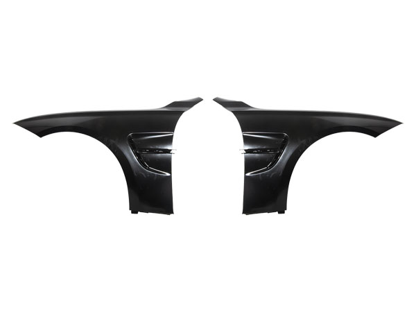 BMW 3 Serisi F30 LCI 2012-2018 Çamurluk Ön Set Krom Çitalı Sac F80 | WENDER BA8066915/916S