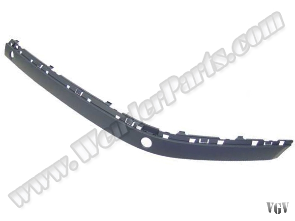 BMW 7 Serisi E65 2002–2008 Tampon Bandı Ön Sol; Park Sensörlü, Nikelaj Delikli | WENDER BN51117043461