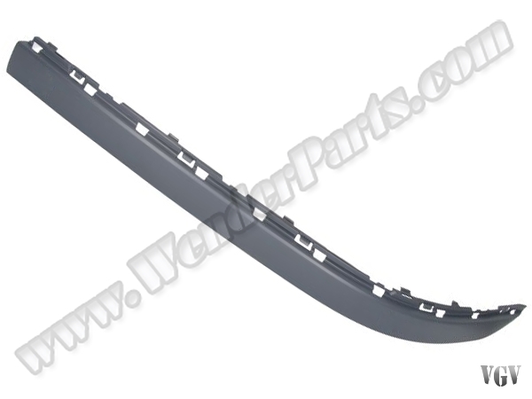 BMW 7 Serisi E65 2002–2008 Tampon Bandı Ön Sol; Nikelaj Delikli | WENDER BN51117142197