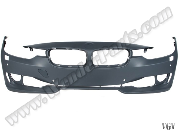 BMW 3 Serisi F30 2012-2018 Tampon Ön; Far Yıkamalı, Park Sensörlü | WENDER BN51117292998