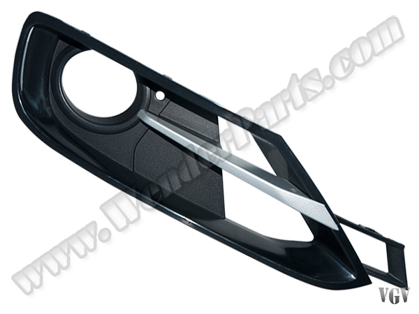 BMW 3 Serisi F30 2012-2018 Tampon Izgarası Ön Sağ; Kısmen Açık, Gümüş Çitalı | WENDER BN51117300740S1