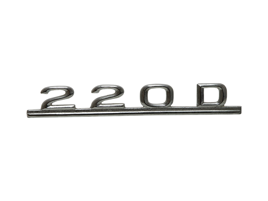 Mercedes W123 Bagaj Yazısı -220D- | WENDER MA1238171015