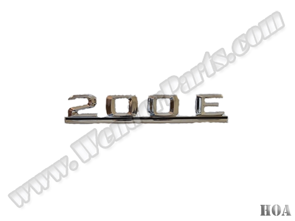 Mercedes W124 Bagaj Yazısı -200E- | WENDER MA1248172915
