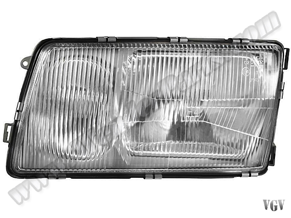 Mercedes W126 Case 1979-1991 Complete Headlight Left | WENDER MA1268208961