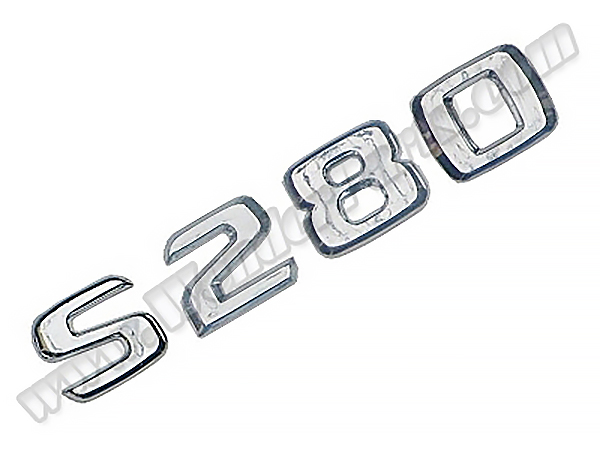 Mercedes S Series W140 Trunk Emblem -S280- | WENDER MA1408173015