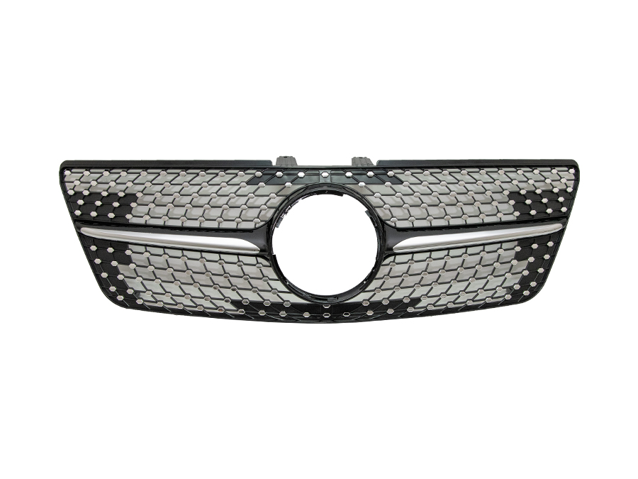 Mercedes ML W164 2008-2011 Panjur Krom/Siyah -Diamond | WENDER MA1643167
