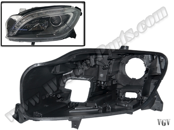 Mercedes GL Serisi W166 2011-2015 Far Kasası Sol (Adaptif Far Sistemli (AHL)-LED Farlı) | WENDER MA1668205459P2