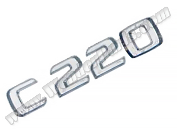 Mercedes C Series W202 Trunk Emblem -C220- | WENDER MA2028171415