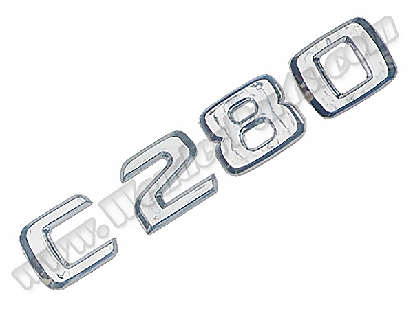 Mercedes C Series W202 Trunk Emblem -C280- | WENDER MA2028171515