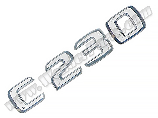 Mercedes C Series W202 Trunk Emblem -C230- | WENDER MA2028172315