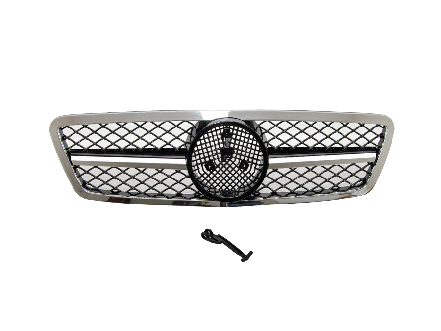 Mercedes C Serisi W203 2000-2006 Panjur Krom/Siyah AMG | WENDER MA2033170