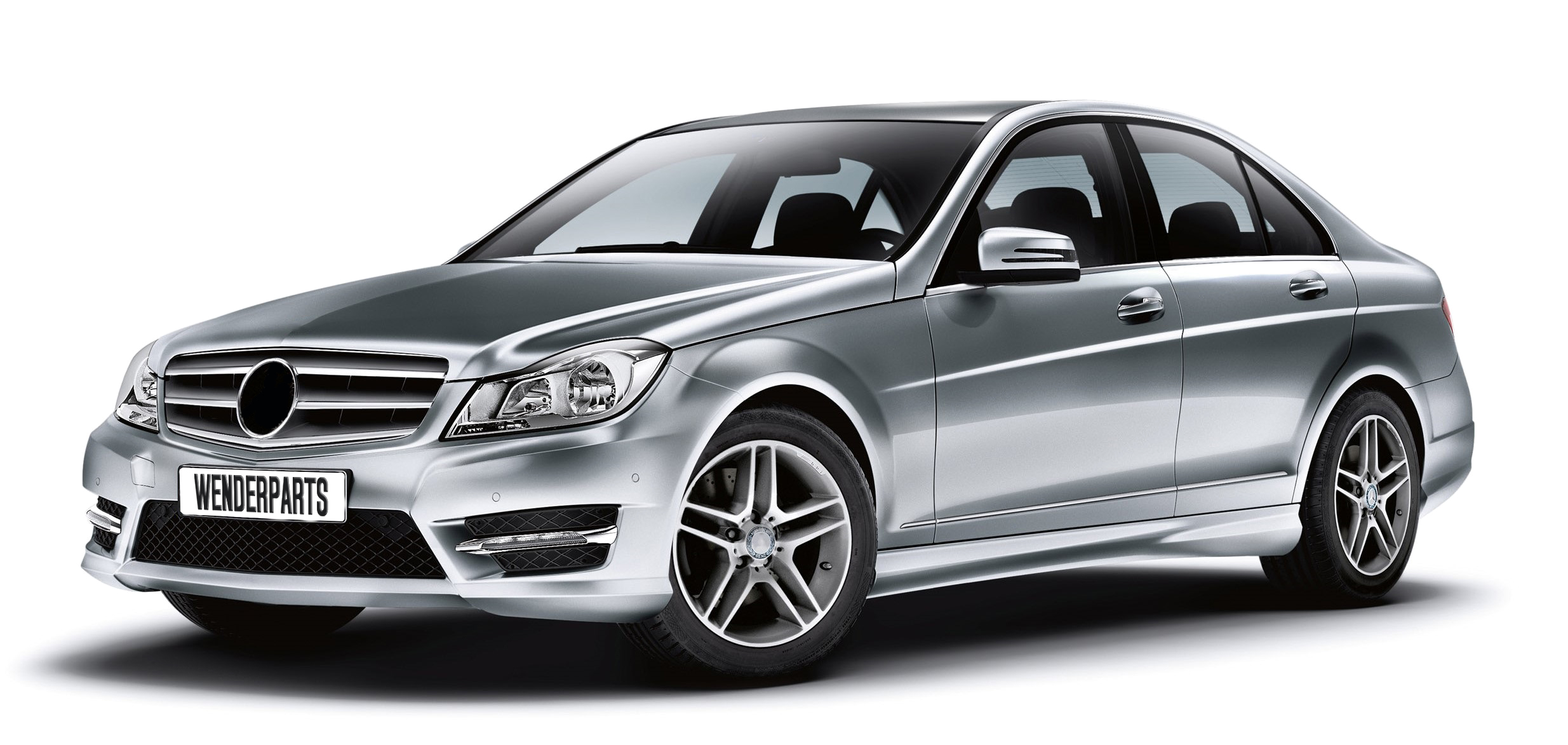Mercedes C Serisi W204 2007-2013 Gövde Kiti Far Yıkamalı, Park Sensörü: Ön ve Arka, Çift Egzoz Çıkışlı, Marşpiyelli | WENDER MA2042102