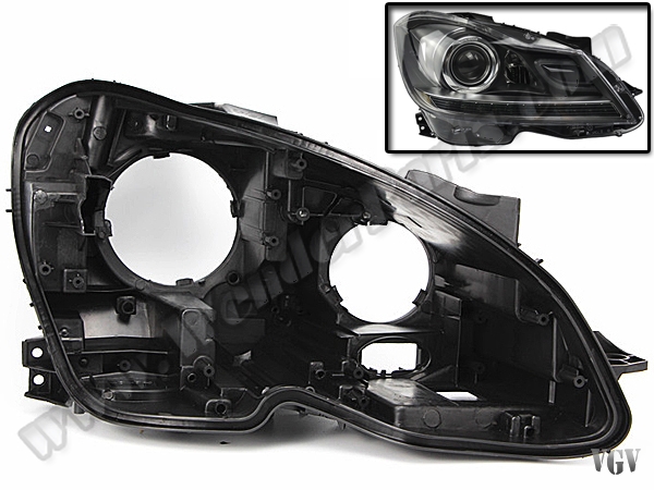 Mercedes C Serisi W204 2007-2013 Far Kasası Sağ (Adaptif Far Sistemli (AHL)-Xenon) | WENDER MA2048205059P2
