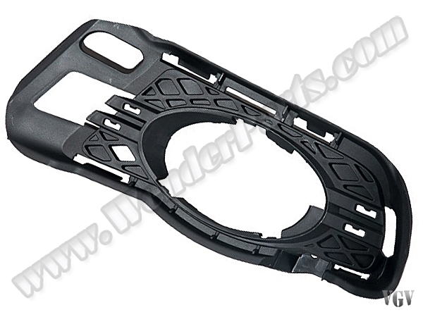 Mercedes C Serisi W204 2007-2013 Tampon Izgarası Ön Sol; Kısmen Açık (Bi-Xenon Far) | WENDER MA2048852423