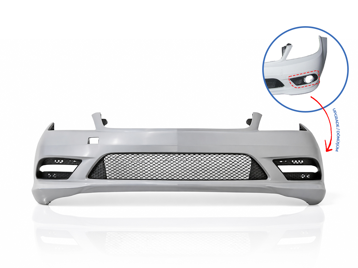 Mercedes C Series W204 2007-2013 Complete Bumper Front [DONUSUM: 2011-13] | WENDER MA2048853725S3
